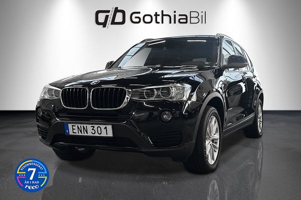 BMW X3 xDrive20d Steptronic Drag Nyservad Backkamera - 2017