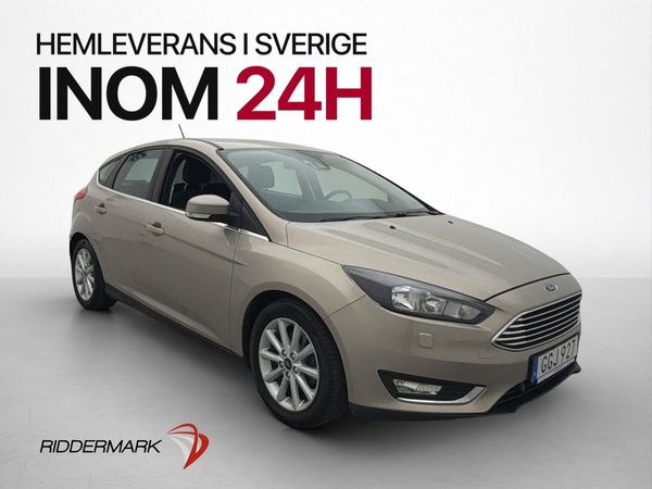Ford Focus 1.0 EcoBoost 125hk Kamera Värmare Farthållare - 2018