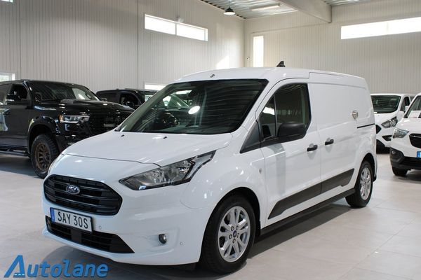 Ford Transit Connect 230 LWB 1.5 EcoBlue Inredning,Värmare,Drag,PDC - 2023