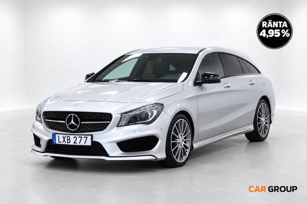 Mercedes CLA200 Shooting Brake 7G AMG Night Package PDC M-värmare - 2015