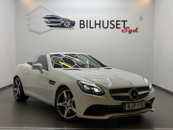 Mercedes SLC200 184hk AMG Sport Pano/Navi/Läder/Nyservad - 2017