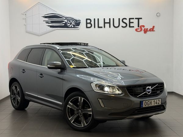 Volvo XC60 D5 AWD 220hk Summum Pano/Värmare/Navi/Bkamera/Läder/Kro - 2017
