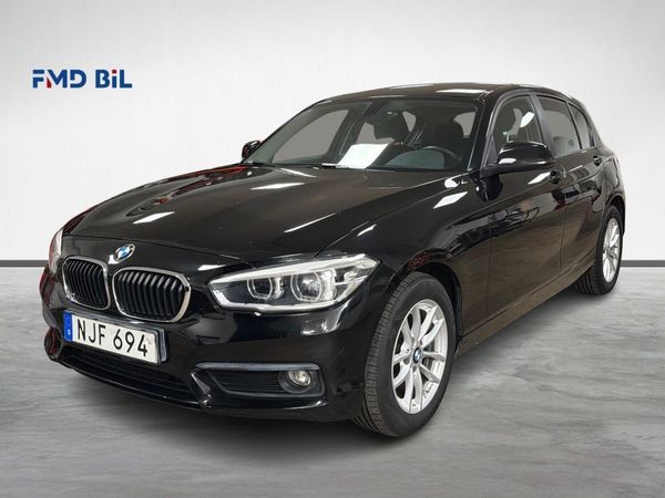 BMW 118 I 136HK 5-DÖRRAR ADVANTAGE SVARTOPTIK P-SENSORER BT - 2016