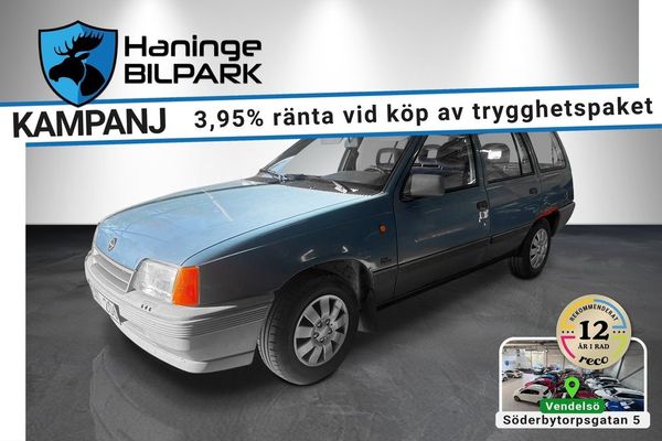 Opel Kadett Caravan 1.3/FRÅN 3,95%/ BES TOM 2028-09-30 / SKATTFRI - 1989