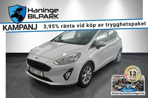 Ford Fiesta 5-dörrar 1.0 EcoBoost Trend /PDC / BT / SUPERDEAL 3,95% - 2019