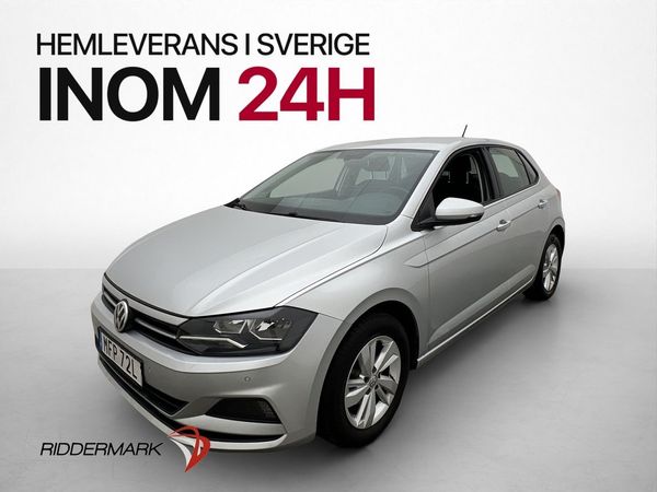 Volkswagen Polo 1.0 TSI 95hk 2 Brukare P-Sensorer Bluetooth - 2020
