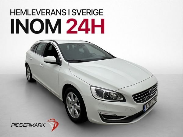 Volvo V60 D4 AWD 181hk 1 Brukare Värmare Sensorer Rattvärme - 2014