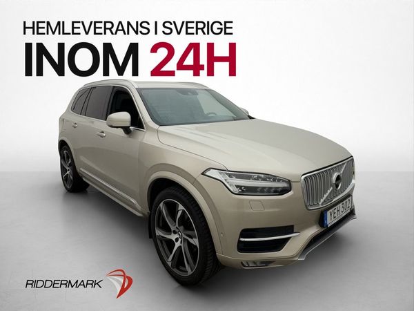Volvo XC90 D5 AWD 235hk Inscription Drag 360° Lounge Värmare - 2017