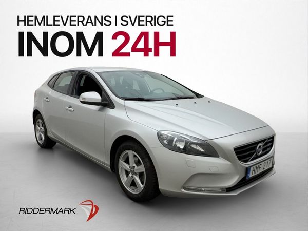 Volvo V40 D2 115hk Drag Värmare Sensorer Bluetooth Farthålla - 2015