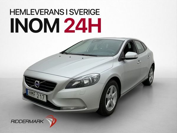 Volvo V40 D2 115hk Drag Värmare Sensorer Bluetooth Farthålla - 2015