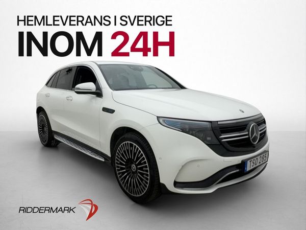 Mercedes EQC400 AMG Värmepump Widescreen Burm Kamera - 2020