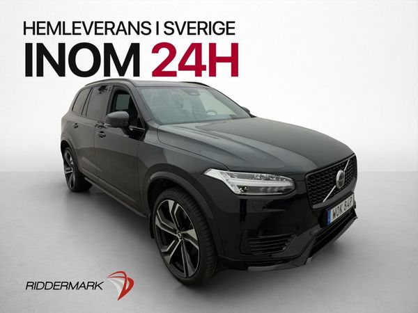 Volvo XC90 T8 AWD Ultimate Dark 7-Sits B&W 360° Pano HuD - 2024