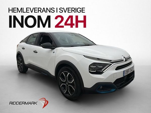 Citroen e-C4 136hk P-sensorer Keyless Sätesvärm CarPlay - 2021