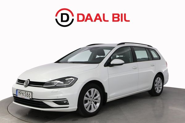 Volkswagen Golf SPORTSCOMBI 1.0 TSI 110HK PLUSPAKET DRAG B-KAM RATTVÄRM - 2018