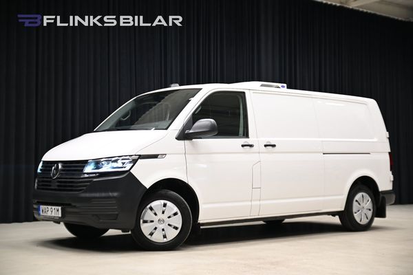 Volkswagen Transporter DSG 150HK L2 Kylbil|Nattkyla|Dubbeldörr|Carrier|Leasbar - 2023