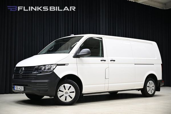 Volkswagen Transporter TDI DSG 150HK L2 Dubbeldörr|Drag|Väramare|Backkamera - 2023