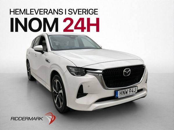 Mazda CX-60 PHEV 327hk HUD Rattvärme Navi Kamera Adaptv-F - 2023
