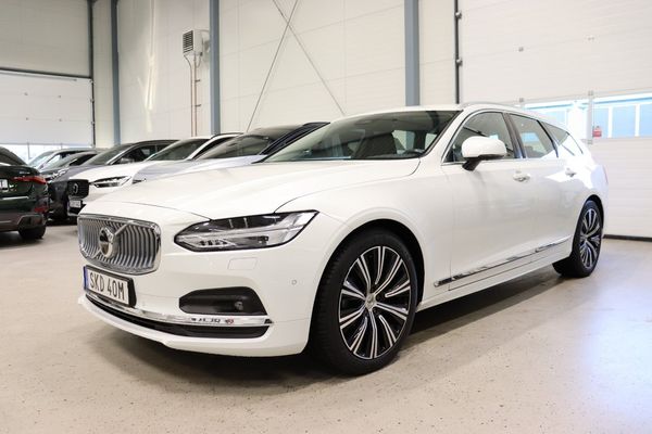 Volvo V90 B4 Plus Bright Drag BLIS 360° B-Värm Läder 197hk - 2023