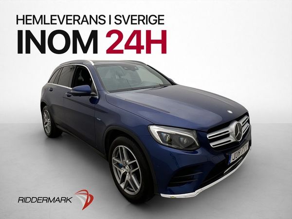 Mercedes GLC350 e 4M AMG Pano Burm HUD Värm Drag - 2017