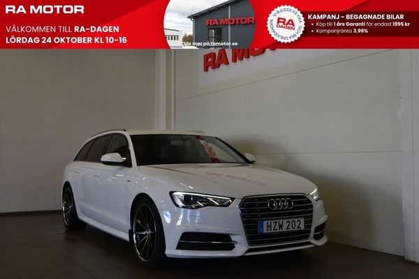 Audi A6 Avant 2.0 TDI Ultra S Tronic 190hk S-Line P-Sensorer - 2016