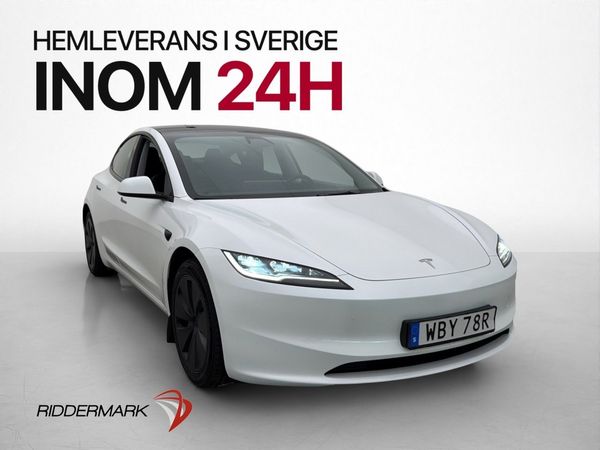 Tesla Model 3 Long Range AWD Autopilot Värme Premium MOMS - 2024