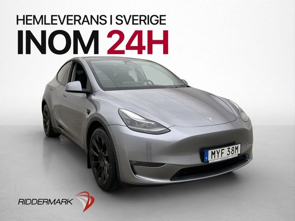 Tesla Model Y Long Range AWD 1 Brukare Drag Moms Pano Kamera - 2023