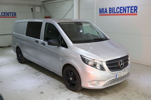 Mercedes Vito 114 Mixto 5sits / Lång / 3.0t CDI / 7G-Tronic /D-värme - 2017