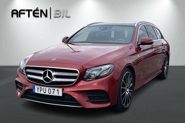 Mercedes E220 d 4M 194hk AMG-Line Drag Värm HuD Pano Burmester - 2019