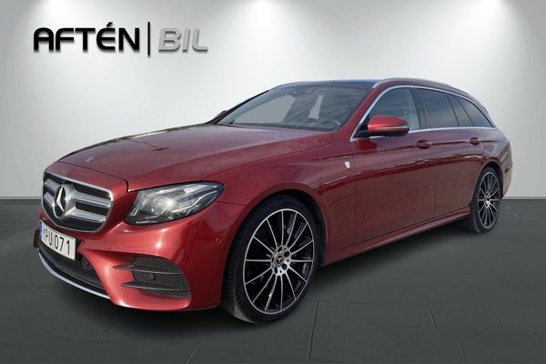 Mercedes E220 d D 4M 194hk AMG-Line Drag Värm HuD Pano Burmester - 2019