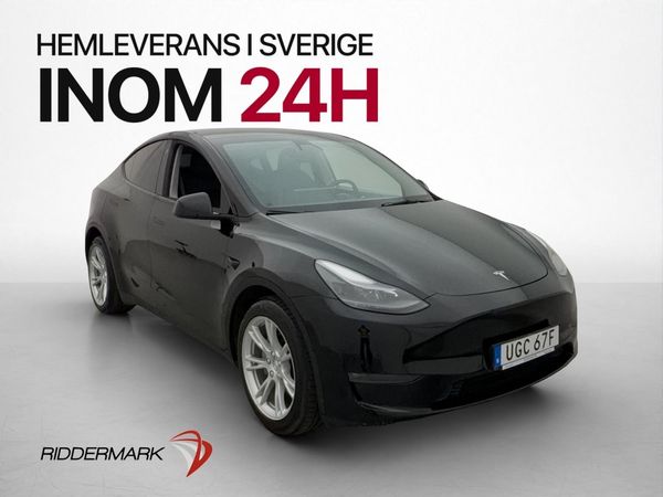 Tesla Model Y Long Range AWD Pano Kamera Värmepump Drag - 2021