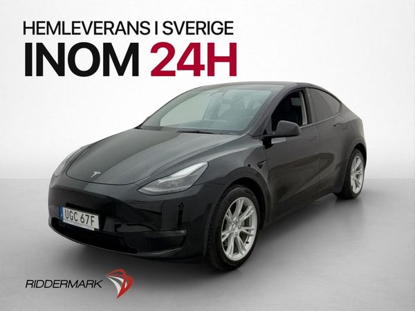 Tesla Model Y Long Range AWD Pano Kamera Värmepump Drag MOMS - 2021