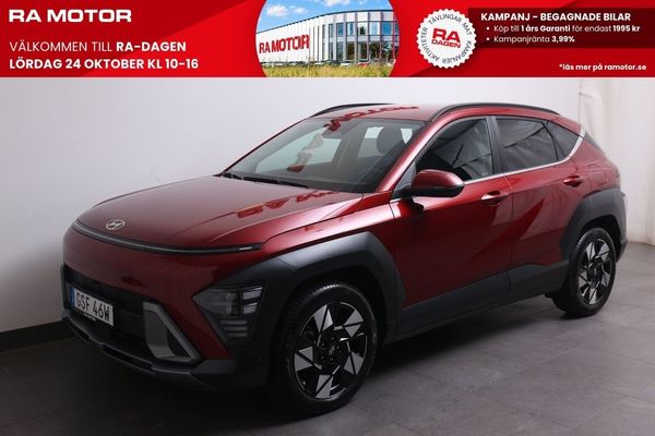 Hyundai Kona Hybrid 1,6 GDi 141hk HEV Advanced Aut Skinn Navi - 2024