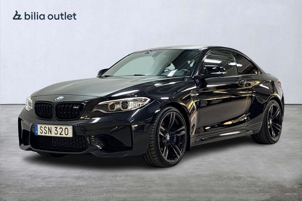 BMW M2 DCT 370hk H/K Läder Kolfiber PDC Nyservad - 2017