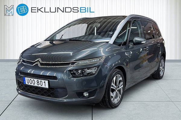 Citroen C4 Picasso 1.6 BlueHDi EAT B-kamera Navi 7-sits Pano Keyless 120hk - 2016