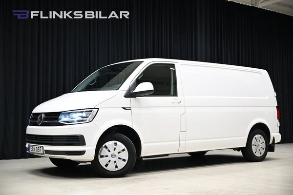 Volkswagen Transporter DSG 150HK L2 Nedlackad|Inredd|Drag|Värmare|GPS|Leasbar - 2019