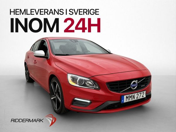 Volvo S60 D4 R-Design Business Taklucka Värm Navi VOC Drag - 2015