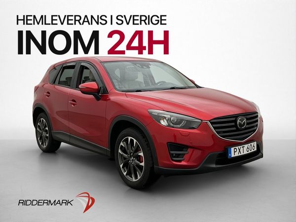 Mazda CX-5 AWD 192hk Optimum BOSE Kamera Navi Skinn Drag - 2015