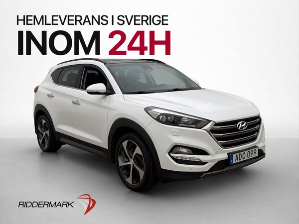 Hyundai Tucson 4WD 185hk Premium Pano Kamera Navi Skinn - 2017