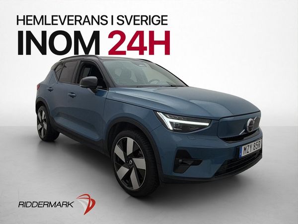Volvo XC40 Recharge Twin AWD Ultimate Pano H/K MOMS Drag 360 - 2023