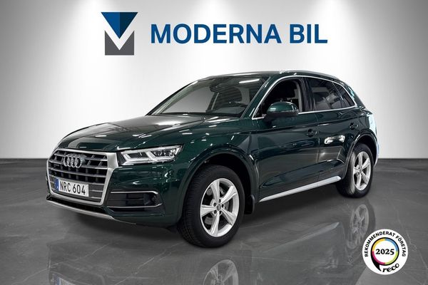 Audi Q5 2.0 TDI 190hk quattro Dragkrok D-värmare LED Adaptiv - 2018