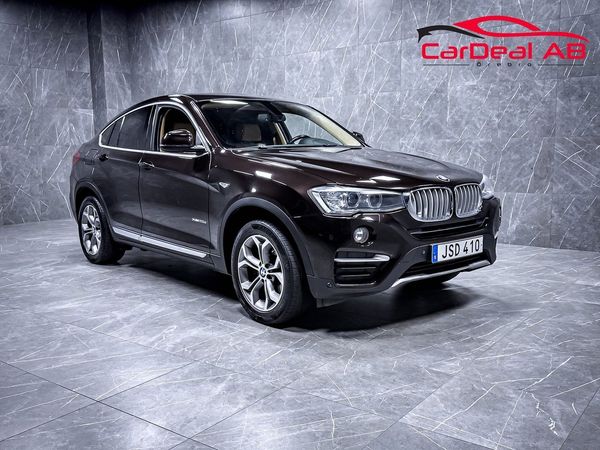 BMW X4 xDrive20d X Line 190hk Värmare Läder Drag Rattvärme PDC - 2015