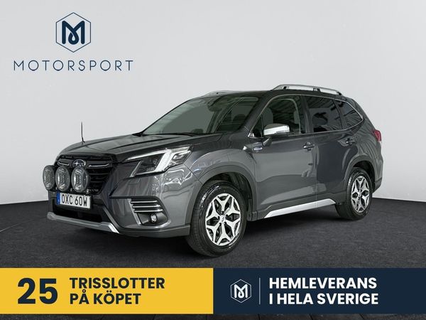 Subaru Forester e-Boxer XFuel Dragkrok Backkamera Carplay Rattvärme - 2023