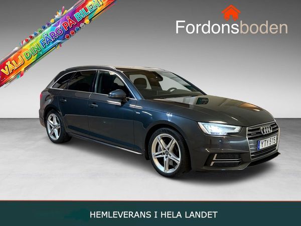 Audi A4 Avant 2.0 TFSI 252hk Quattro S line Drag Cockpit D.värm - 2018