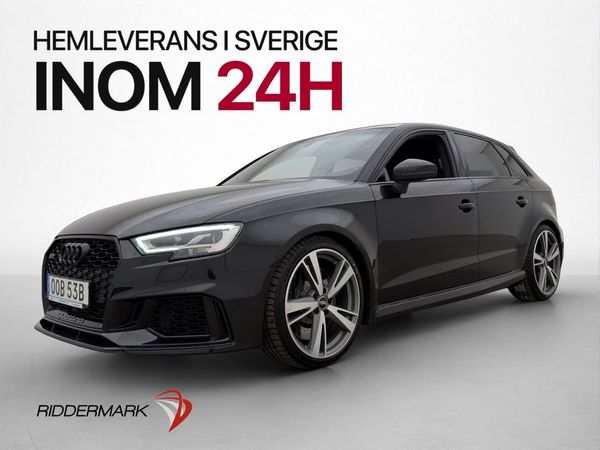 Audi RS3 Sportback Quattro 400hk B&O Cockpit Skinn CarPlay - 2019