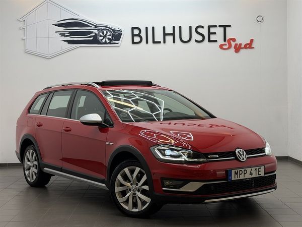 Volkswagen Golf I Alltrack 2.0 TDI 184hk 4M Pano/Värmare/Bkamera/Krok/Car - 2020