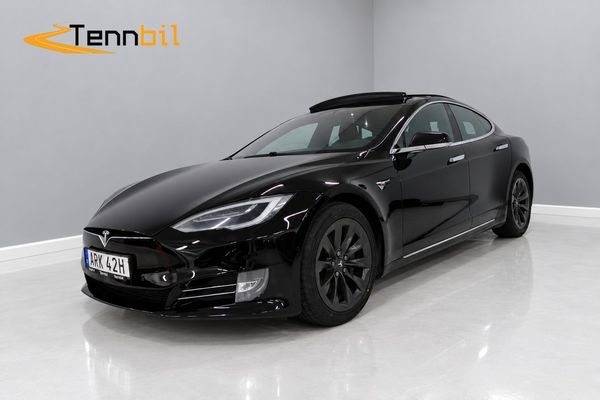 Tesla Model S 100D AWD Panorama Luftjädring 360 Kamera Navi - 2018