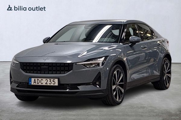 Polestar 2 Long R Single 78kWh Plus 231hk Panorama Vpump Navi 360° - 2022