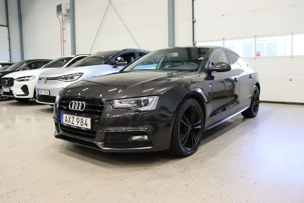 Audi A5 Sportback 2.0 TDI S-Line quattro Navi D-Värm 190hk - 2016