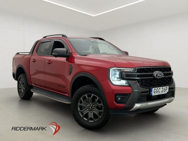 Ford Ranger Wildtrak e-4WD Värm Cockpit Drag Skinn B&O MOMS - 2023