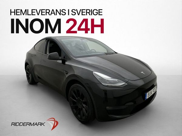 Tesla Model Y Long Range AWD Svensksåld Panorama Drag MOMS - 2023